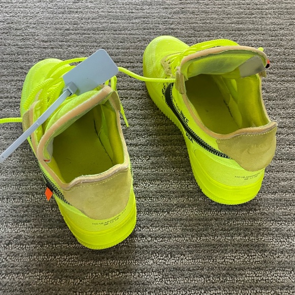 Nike x Off-White Air Force “the ten” Volt - Virgil - Size: 10.5 - Picture 4 of 5